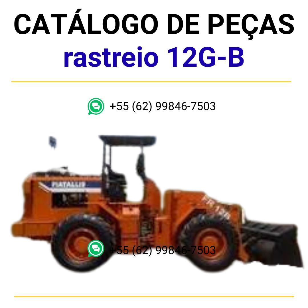 catalago de pecas carregadores de rastreio 12G-B fiat allis