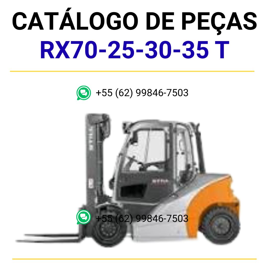 CATALOGO DE PEÇAS PDF EMPILHADEIRA RX70-25-30-35 T - STILL