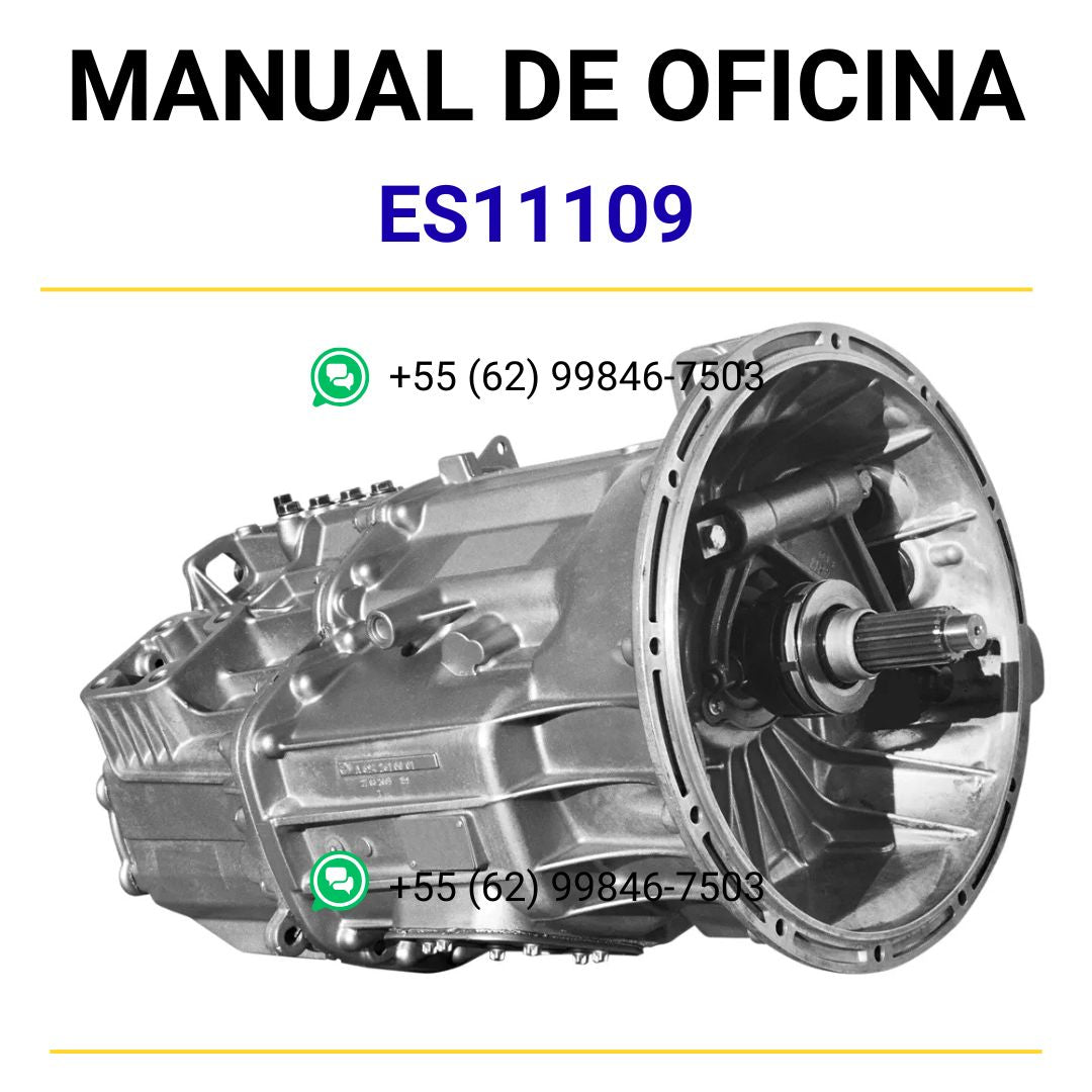 MANUAL DE SERVIÇOS DE OFICINA PDF TRANSMISSÃO ES 11109, ES 11209, ESO 12109, ESO 12200 - EATON