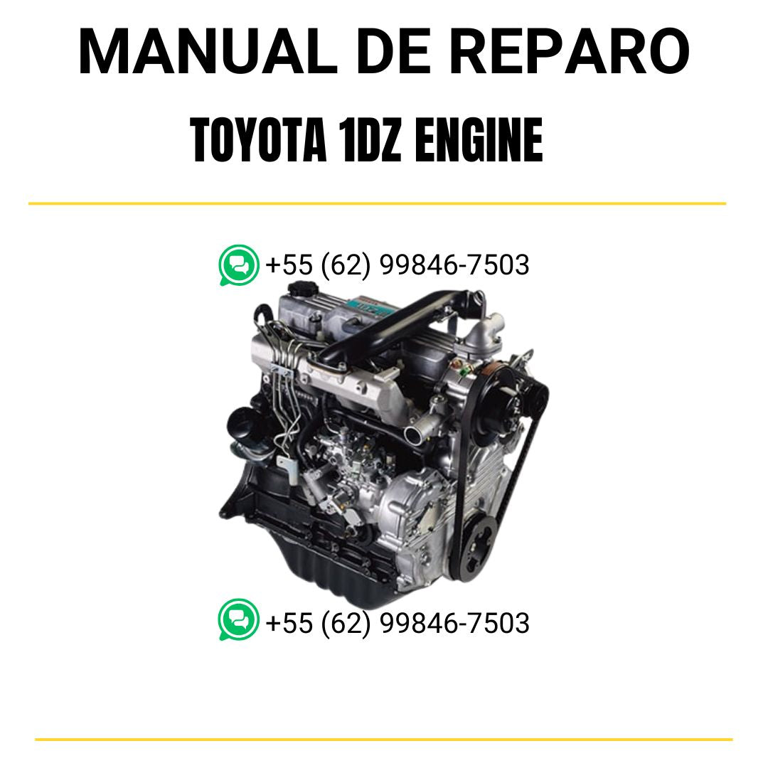 MANUAL DE REPARAÇÃO - TOYOTA 1DZ ENGINE
