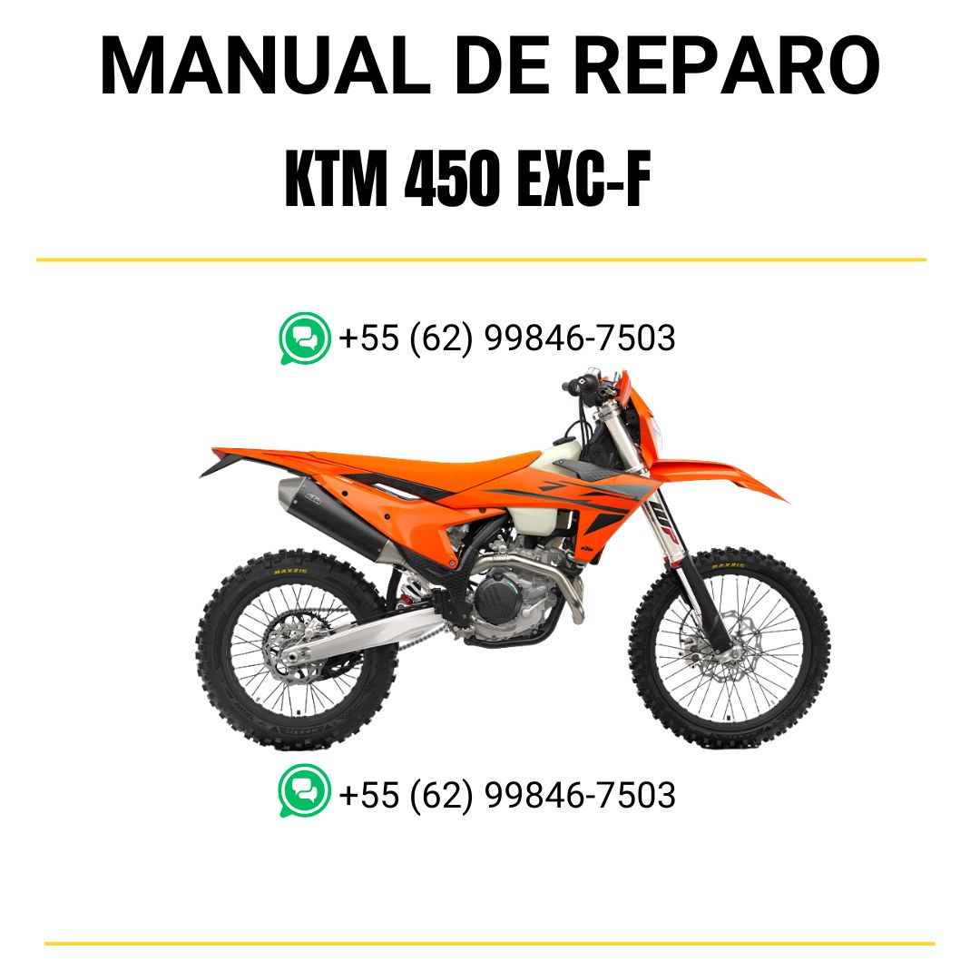 MANUAL DE REPARAÇÃO - KTM 450 EXC-F