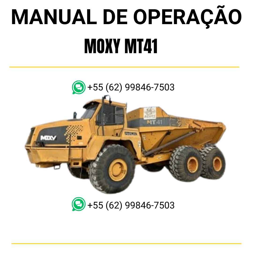 MANUAL DE OPERAÇÃO MOXY MT41