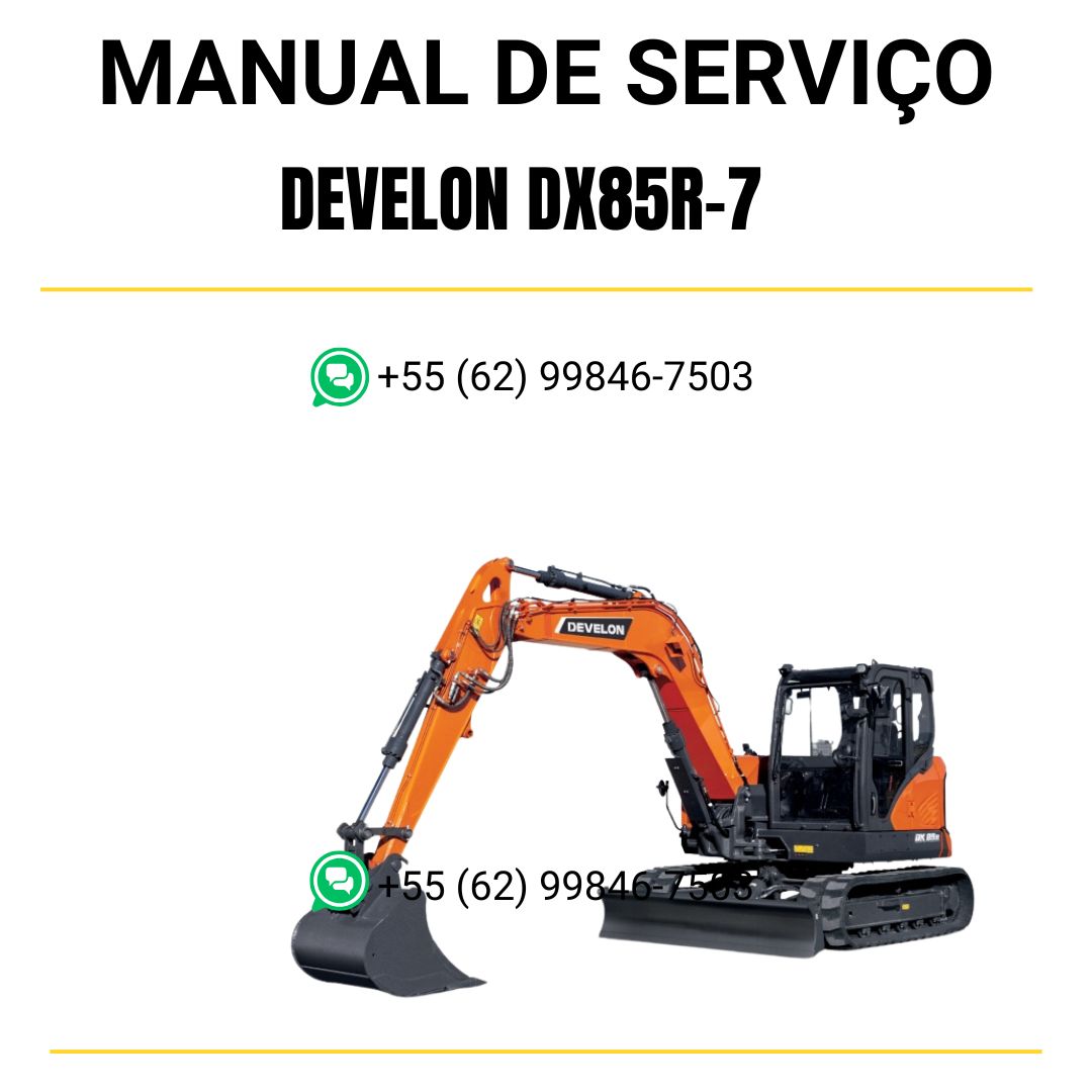 MANUAL DE OPERAÇÃO E MANUTENÇÃO - DEVELON DX85R-7