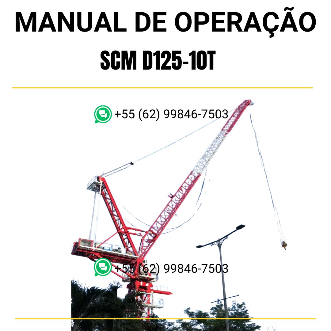 MANUAL DE OPERAÇÃO - SCM D125-10T
