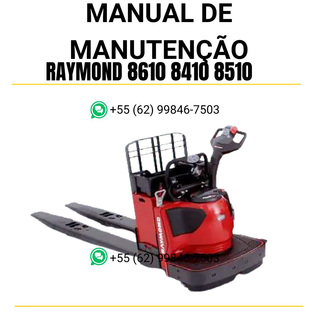 MANUAL DE MANUTENÇÃO - RAYMOND 8610 8410 8510