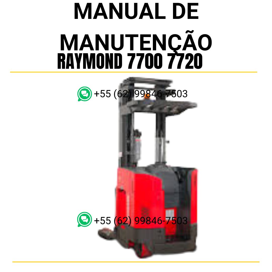 MANUAL DE MANUTENÇÃO - RAYMOND 7700 7720