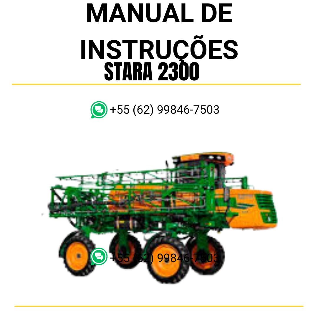 MANUAL DE INSTRUÇÕES - STARA 2300
