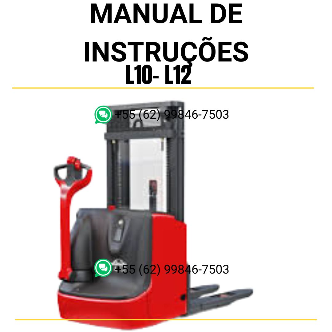 manual de instrução carretilla linde L10- L12