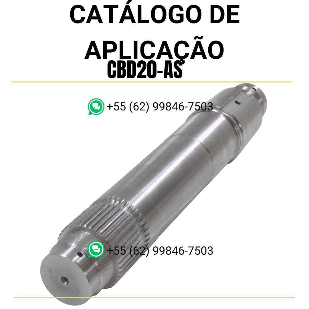 CATALOGO DE APLICAÇÃO - EIXOS DE CONSTRUÇÃO 176