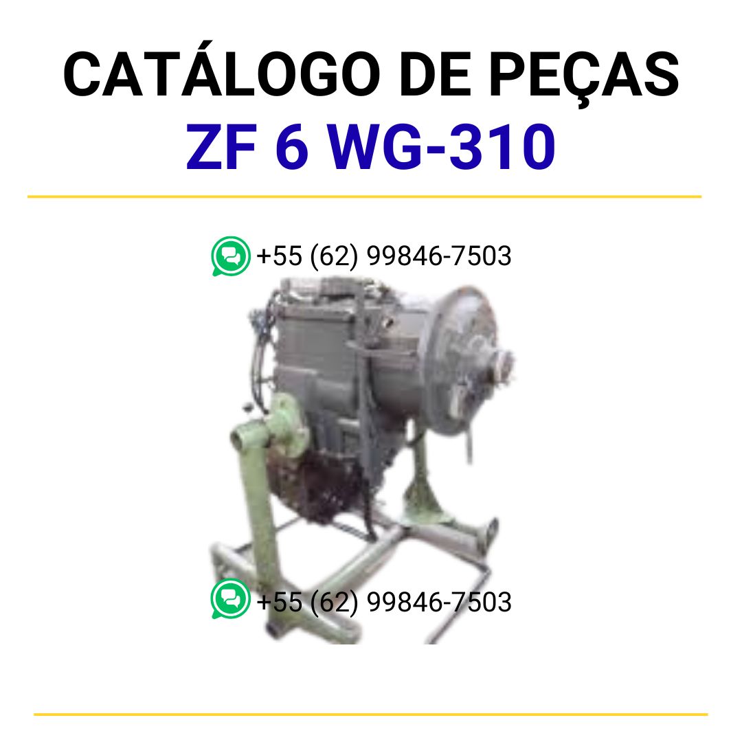 CATALOGO DE PEÇAS ZF 6 WG-310