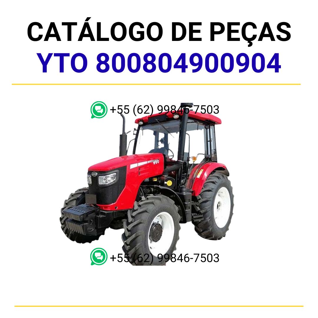 CATALOGO DE PEÇAS YTO 800804900904