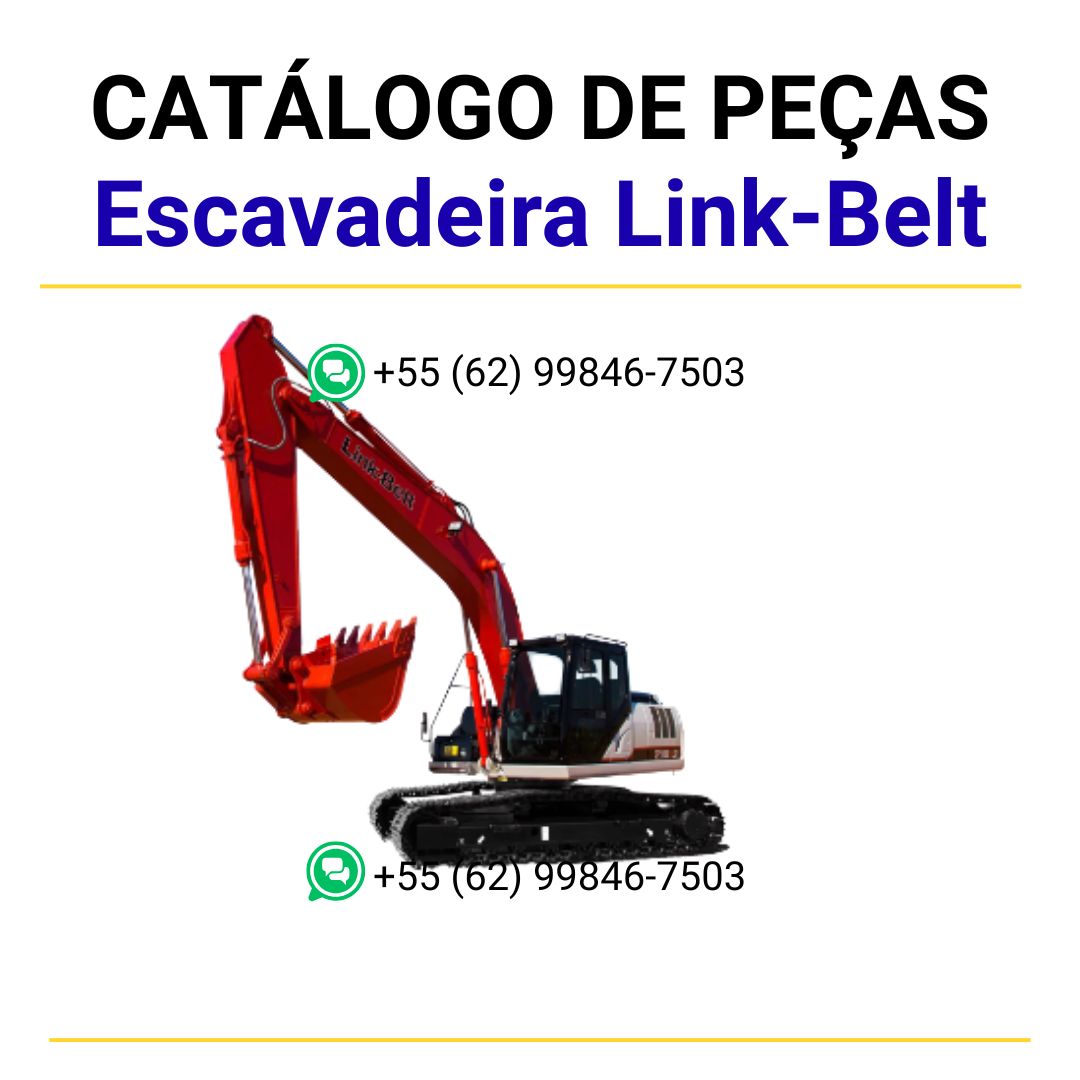 Catalogo de pecas PDF 135 SPIN Escavadeira Link-Belt