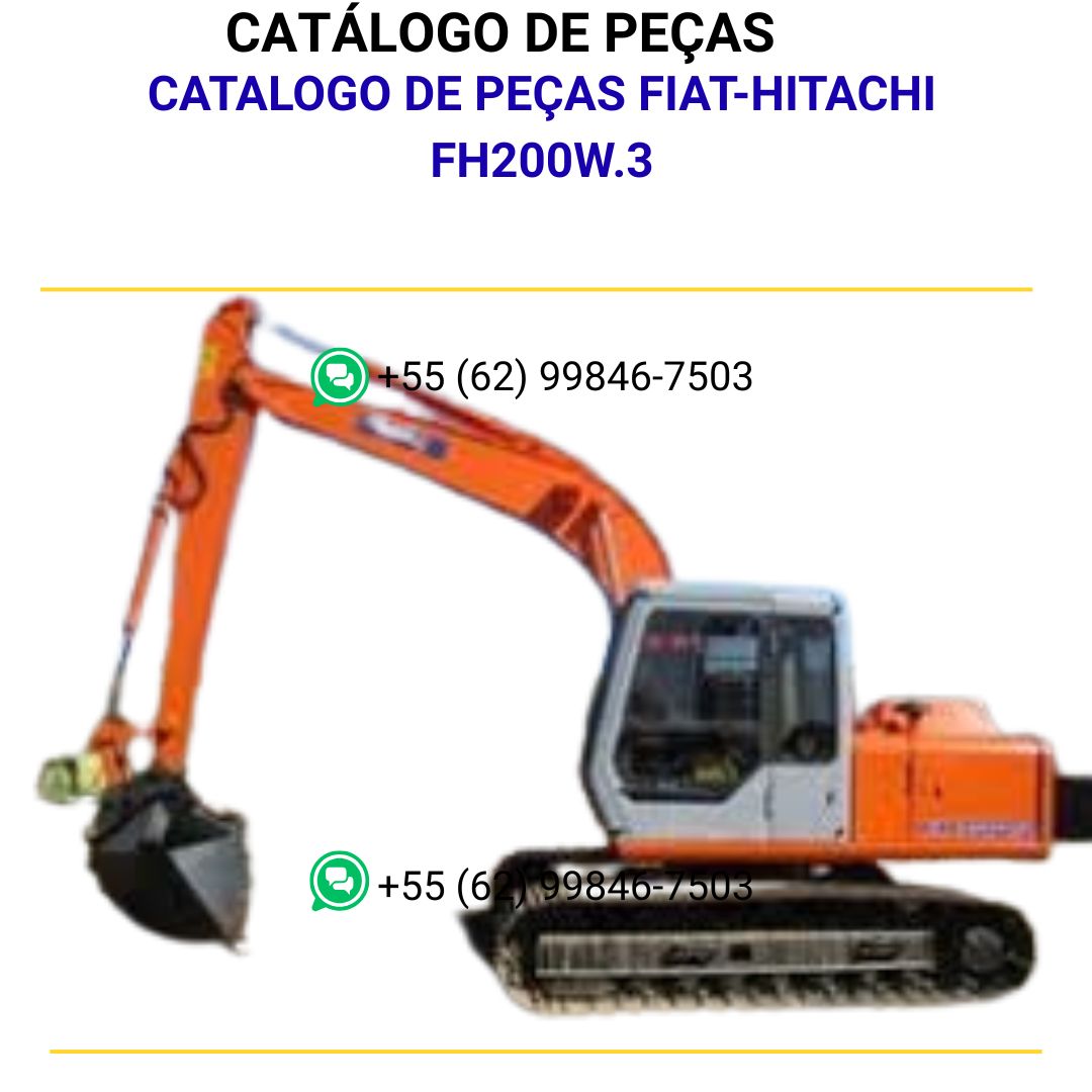 CATALOGO DE PEÇAS FIAT-HITACHI FH200W.3