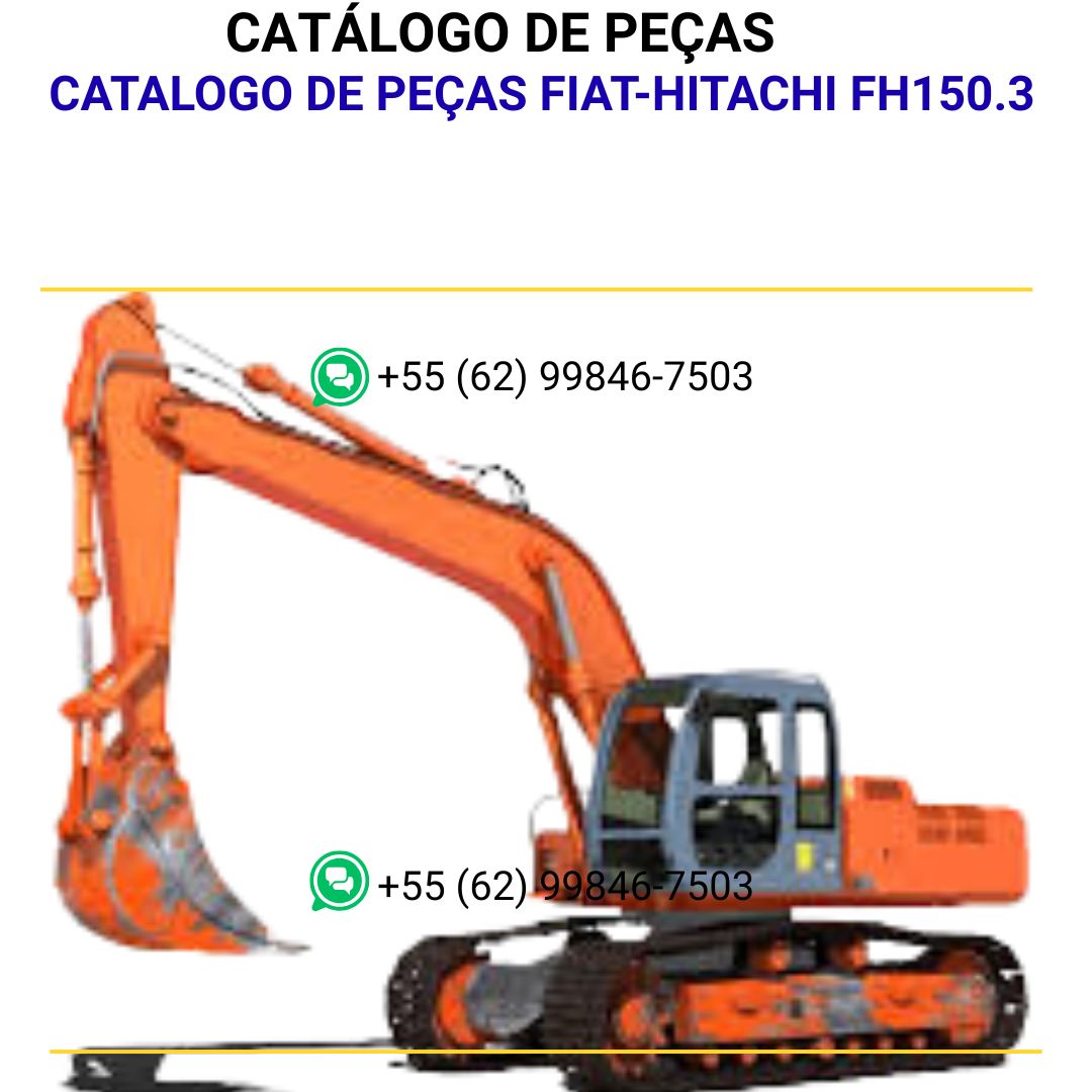 CATALOGO DE PEÇAS FIAT-HITACHI FH150.3