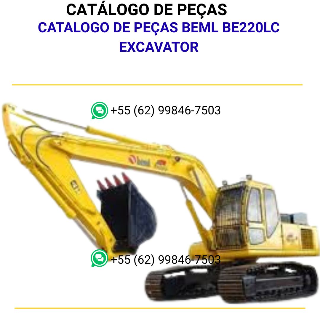 CATALOGO DE PEÇAS BEML BE220LC EXCAVATOR