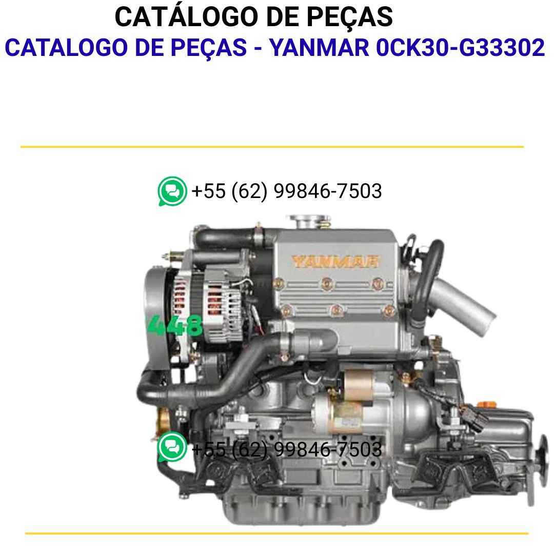 CATALOGO DE PEÇAS - YANMAR 0CK30-G33302