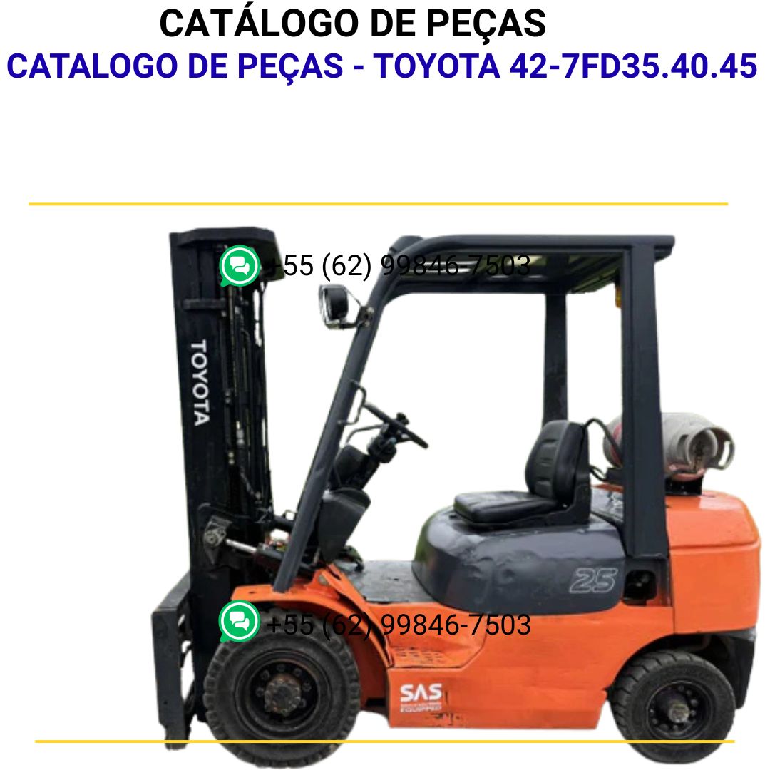 CATALOGO DE PEÇAS - TOYOTA 42-7FD35.40.45
