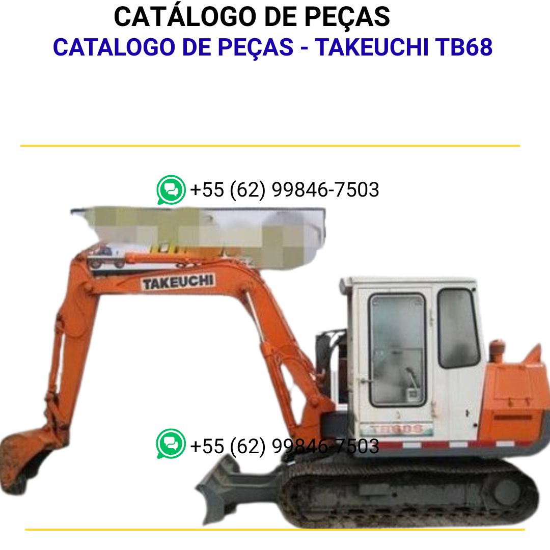 CATALOGO DE PEÇAS - TAKEUCHI TB68