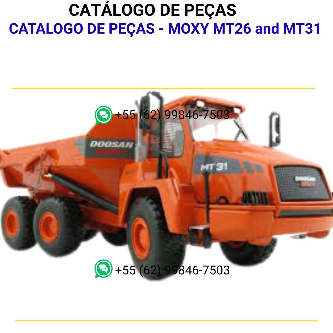 CATALOGO DE PEÇAS - MOXY MT26 and MT31