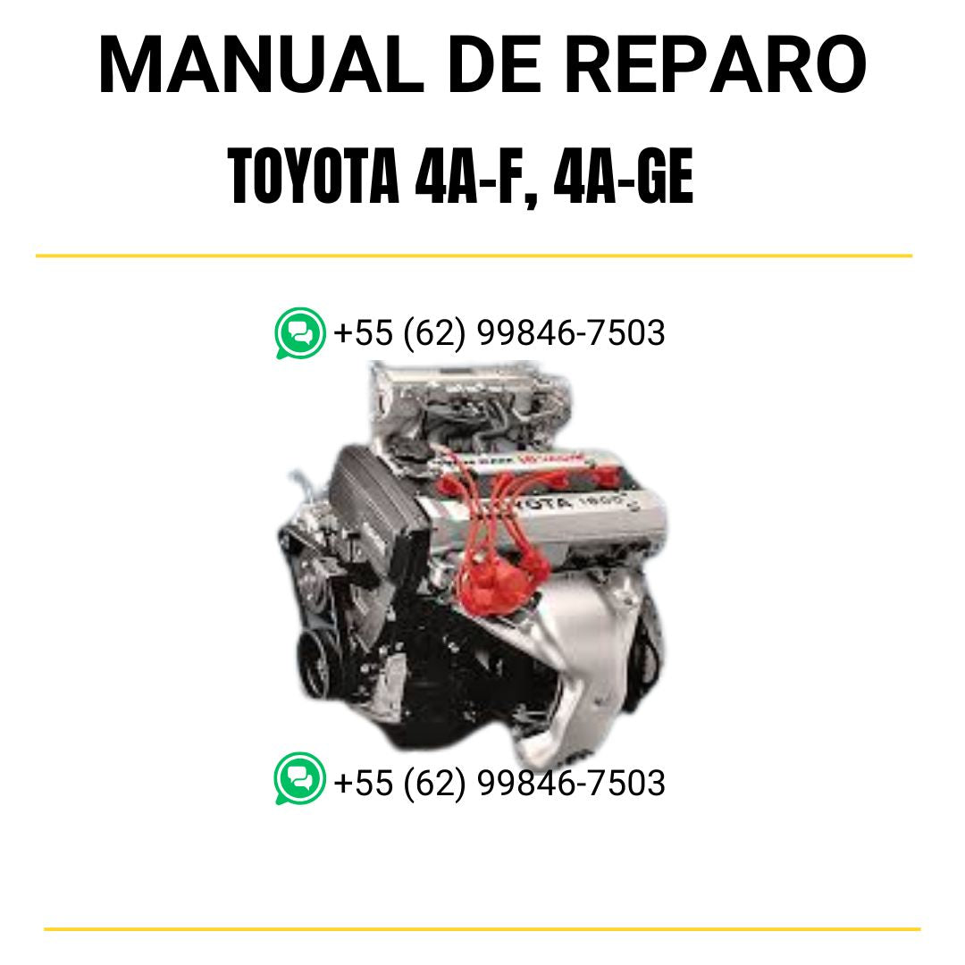 MANUAL DE REPARAÇÃO - TOYOTA 4A-F, 4A-GE