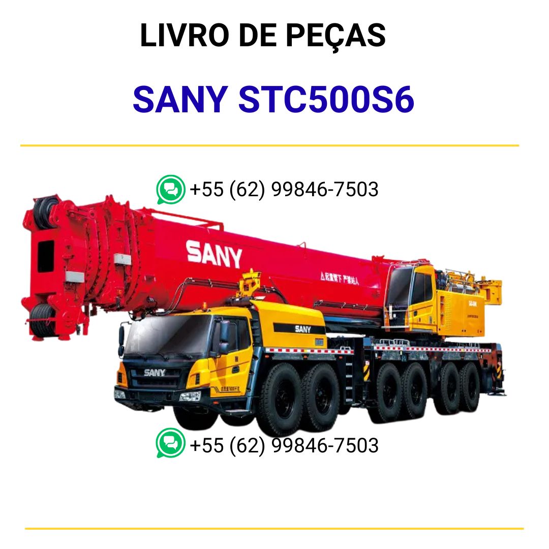 LIVRO DE PEÇAS - SANY STC500S6