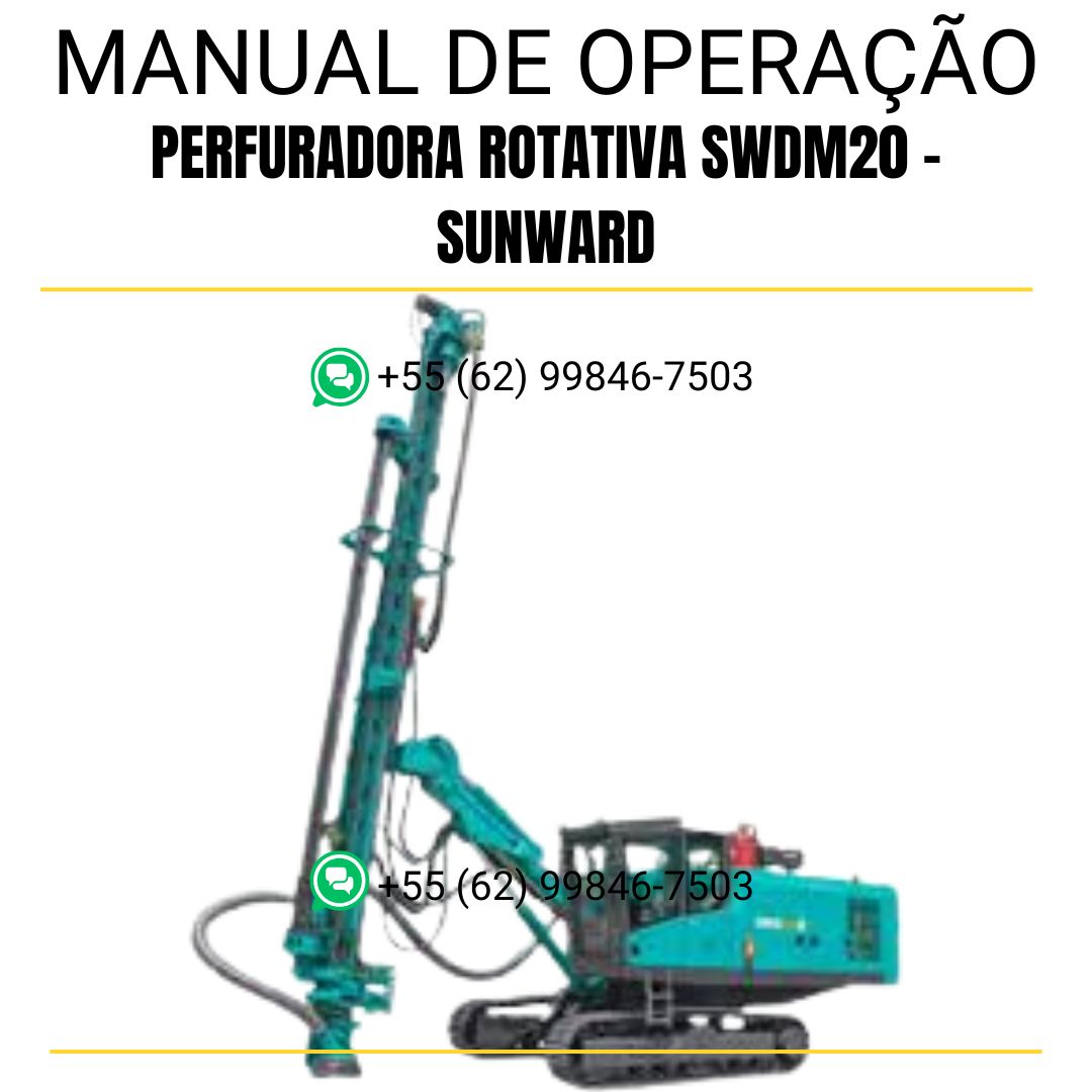 MANUAL DE OPERAÇÃO PDF PERFURADORA ROTATIVA SWDM20 - SUNWARD