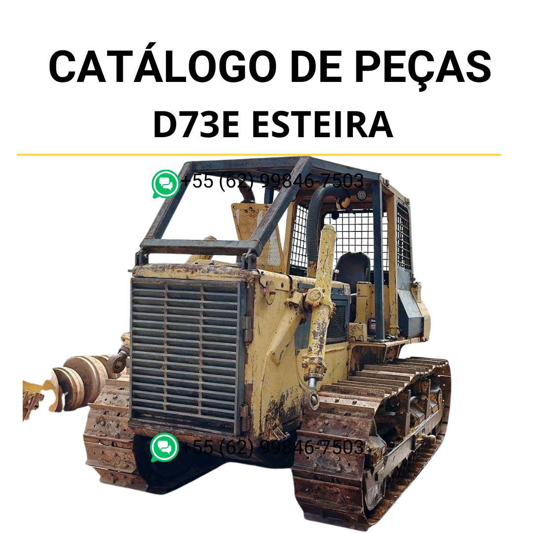 Catálogo De Peças D73E trator Esteira Komatsu PDF
