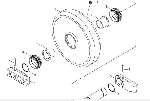Catalogo De Pecas Escavadeira Hyundai - R220lc-7 - (ingles)