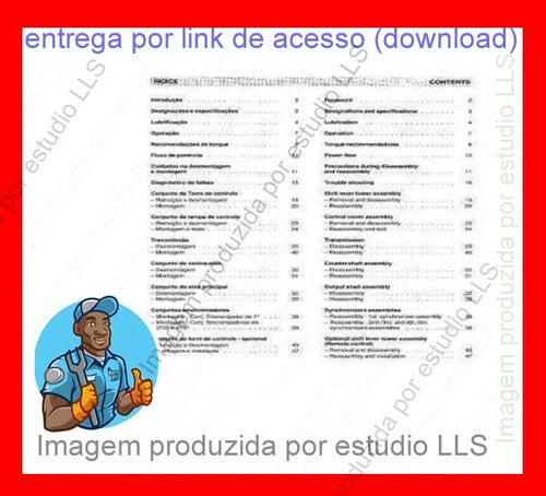 Manual Reparação Câmbio Clark Cl-2615
