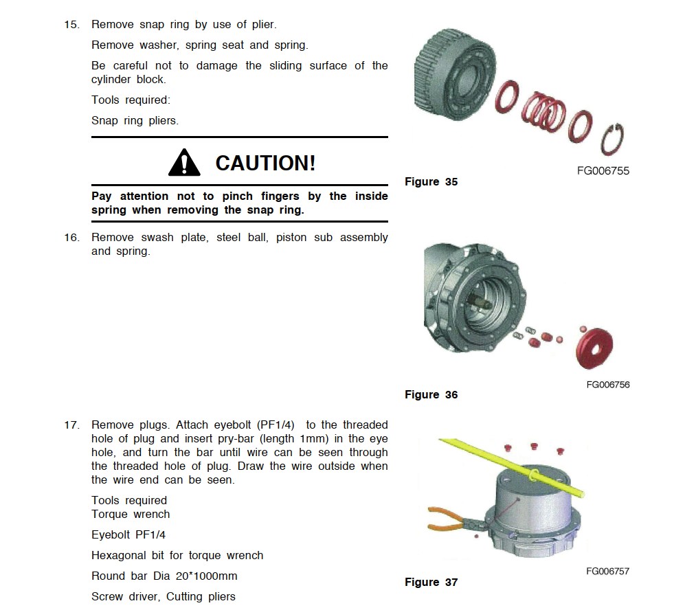Manual De Servico Oficina Miniescavadeira DX35z Doosan