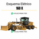 Diagrama elétrico completo em PDF para motoniveladoras Caterpillar 12K, 120K, 140K e 160K, ideal para manutenção técnica