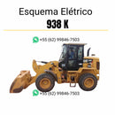 Diagrama elétrico em PDF das carregadeiras Caterpillar 924K, 930K e 938K, com informações técnicas para manutenção especializada