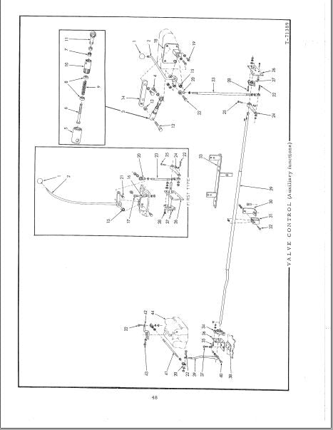 catalago de pecas Trator sobre esteir. hidr. HD16 fiat allis
