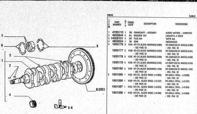 catalago de pecas retroescavadeira FR7C fiat allis
