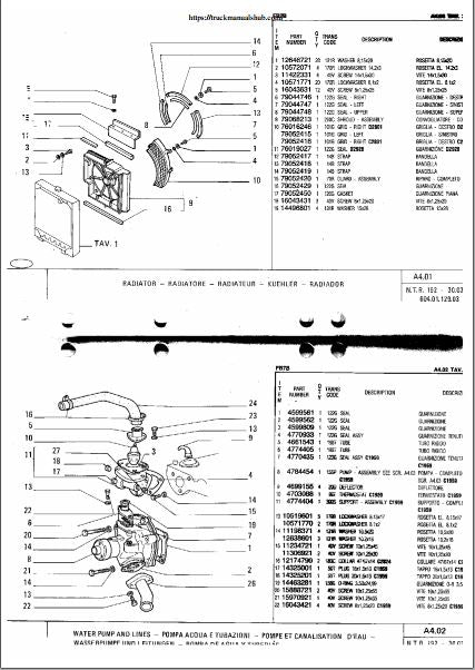 CATALOGO DE PEÇAS PDF RETROESCAVADEIRA FB7B - FIATALLIS