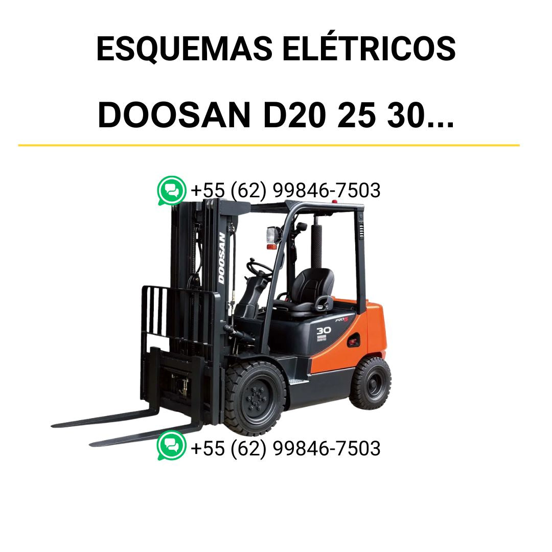 ESQUEMA ELÉTRICO - DOOSAN D20 25 30 33S-5, D35C-5