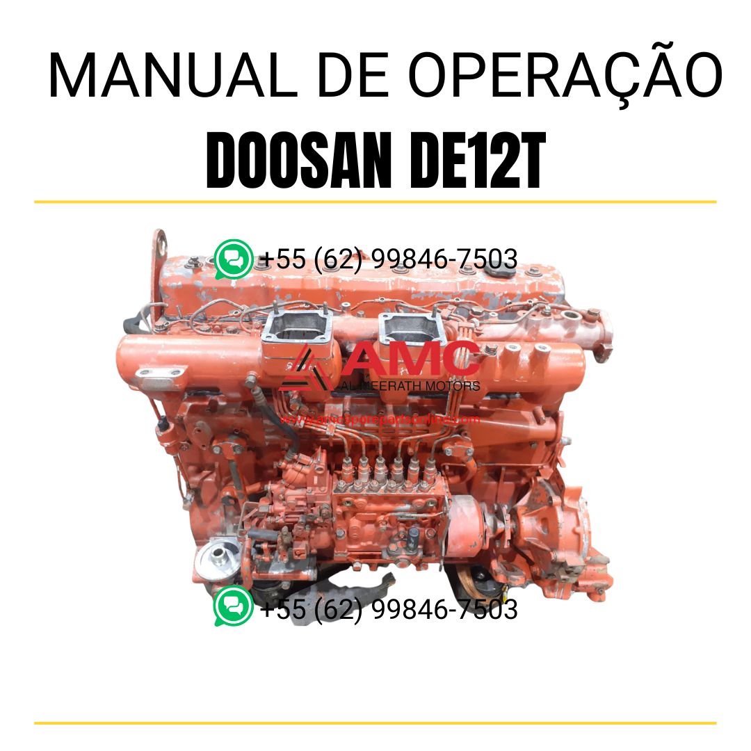 MANUAL DE OPERAÇÃO DOOSAN DE12T