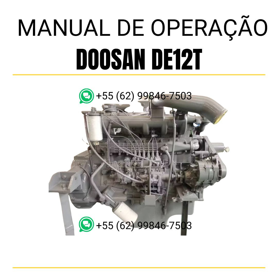 MANUAL DE OPERAÇÃO DOOSAN DE12T