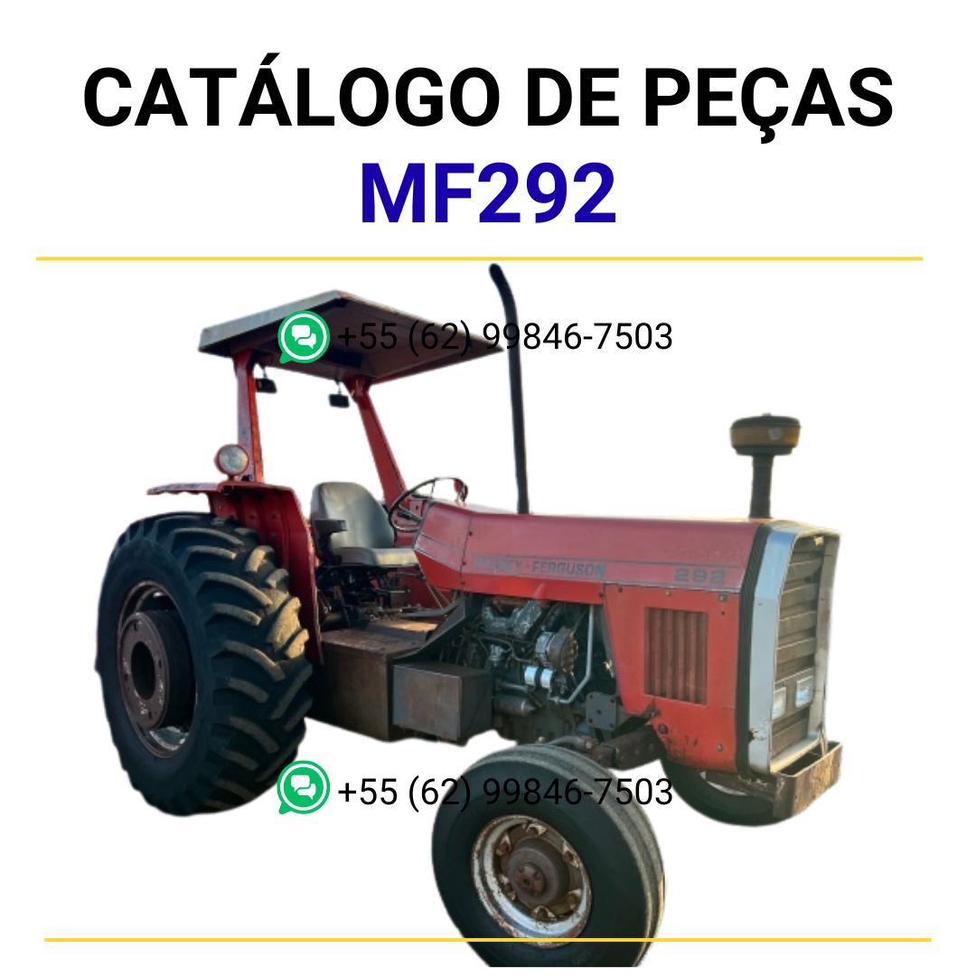 Catálogo Peças MF292 Trator Massey Ferguson 292 Completo PDF