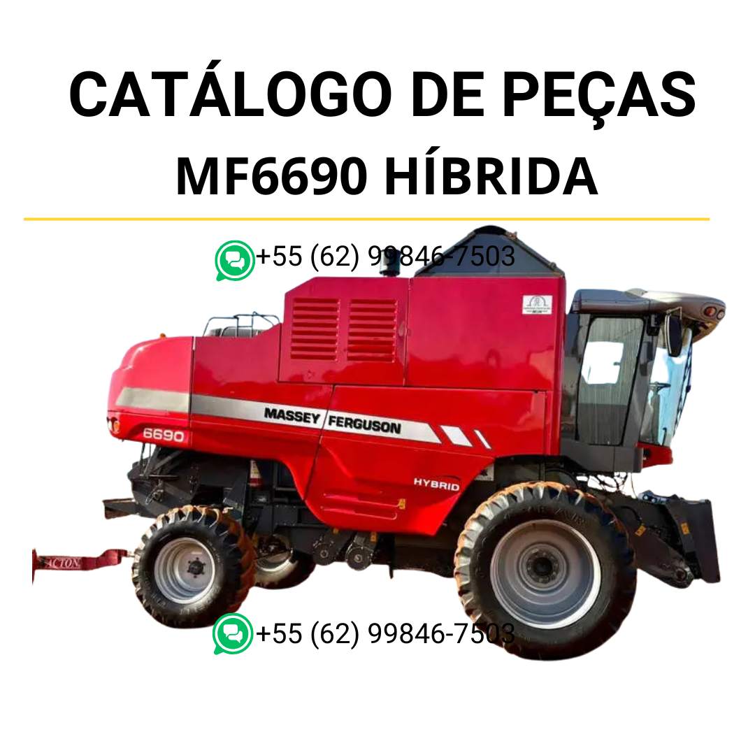 Catalogo de pecas MF6690 Colheitadeura Massey Hibrida Calsse 5