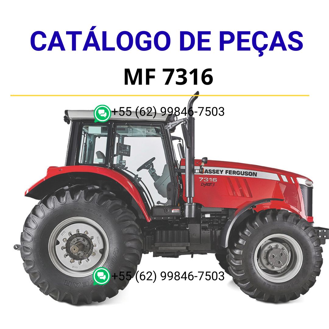 Catalogo de pecas MF7316 Trator Massey Ferguson em PDF