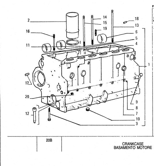 catalago de pecas tratores FD14E fiat allis