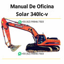 Manual de oficina Doosan Solar 340LC-V em PDF (português), guia ilustrado com instruções detalhadas de reparo e manutenção técnica