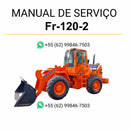 Manual de operação e serviço Fiatallis FR-120.2 em PDF com instruções detalhadas de uso, manutenção preventiva e reparos técnicos