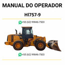Manual do operador Hyundai HL757-9 Prime (T3) pá carregadeira em PDF com orientações detalhadas de uso, manutenção preventiva e segurança operacional