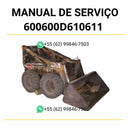 Manual de serviço Bobcat 600, 600D, 610 e 611 em PDF com instruções detalhadas, diagramas técnicos e guia completo de manutenção