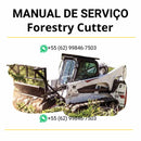 Manual de serviço Bobcat Forestry Cutter em PDF, guia técnico completo com instruções detalhadas de manutenção, operação e segurança