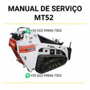 Manual de serviço Bobcat MT52 em PDF para mini carregadeira, guia completo de manutenção com instruções detalhadas e ilustrações técnicas