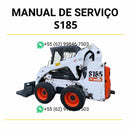 Manual de serviço Bobcat S185 em PDF para mini carregadeira, guia técnico completo com instruções detalhadas de manutenção e reparos