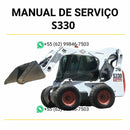 Manual de serviço Bobcat S330 em PDF para mini carregadeira, guia completo de manutenção com instruções detalhadas e ilustrações técnicas